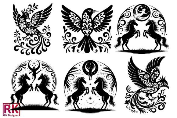 Download Mystic Nature Silhouette Vector Bundle - Vector bundle Collection