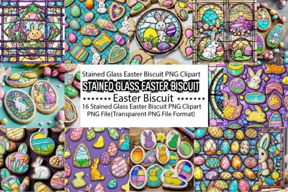Download Stained Glass Easter Biscuit Tumbler - Premium Bundle
