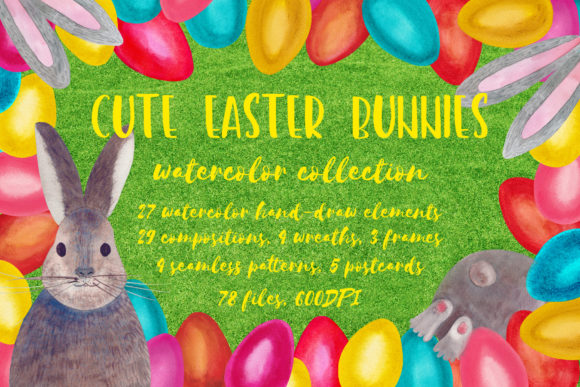 Download Cute Easter Bunnies - Premium Resources